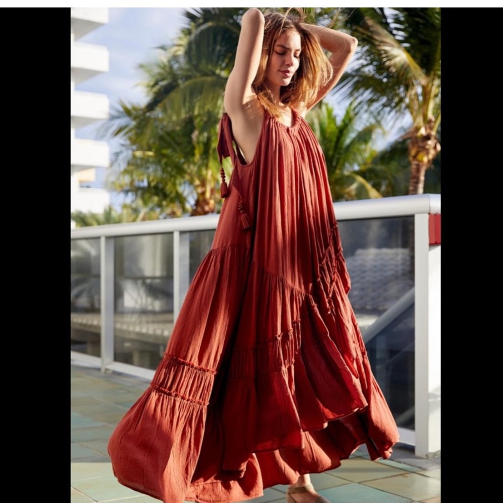 Free People bare it all maxi dress